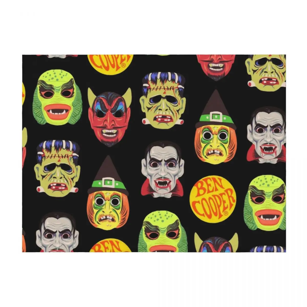Vintage Halloween Masks Throw Blanket Stuffeds Luxury Designer Luxury Brand warm for winter Blankets
Vintage Halloween Masks Throw Blanket Stuffeds Luxury Designer Luxury Brand warm for winter Blankets