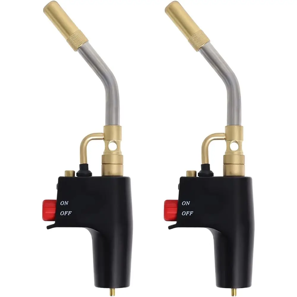 High-Intensity MAPP/Propane Torch Kit, 2-Pack, Ideal for Welding, Soldering, Brazing, Heating, and Thawing
High-Intensity MAPP/Propane Torch Kit, 2-Pack, Ideal for Welding, Soldering, Brazing, Heating, and Thawing