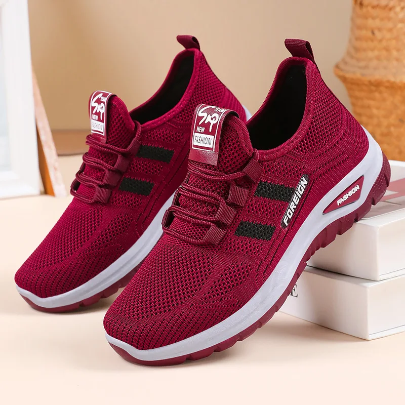 High Quality Women's Casual Shoes Non-slip Wear-resistant Sneakers Spring Mesh Breathable Walking Shoes Designer Women's Shoes
High Quality Women's Casual Shoes Non-slip Wear-resistant Sneakers Spring Mesh Breathable Walking Shoes Designer Women's Shoes