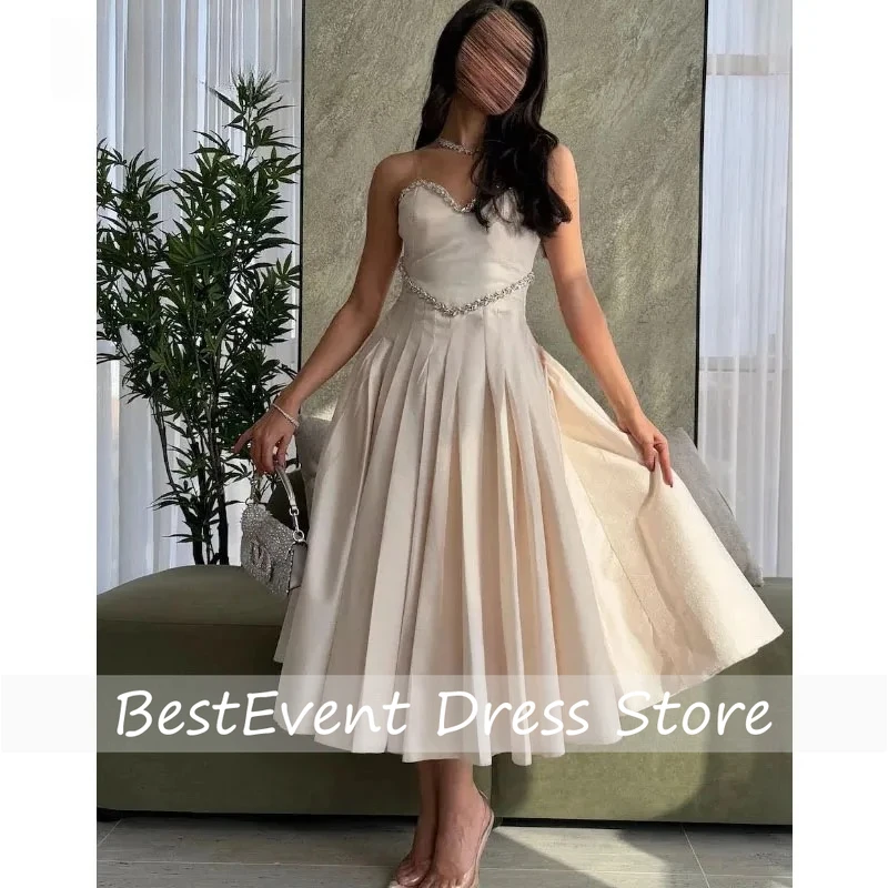 Customized Evening Dress Sweetheart Zipper A-line Ankle Length Sleeveless Beaded Crystal High Quality Plus Size Vestidos
Customized Evening Dress Sweetheart Zipper A-line Ankle Length Sleeveless Beaded Crystal High Quality Plus Size Vestidos