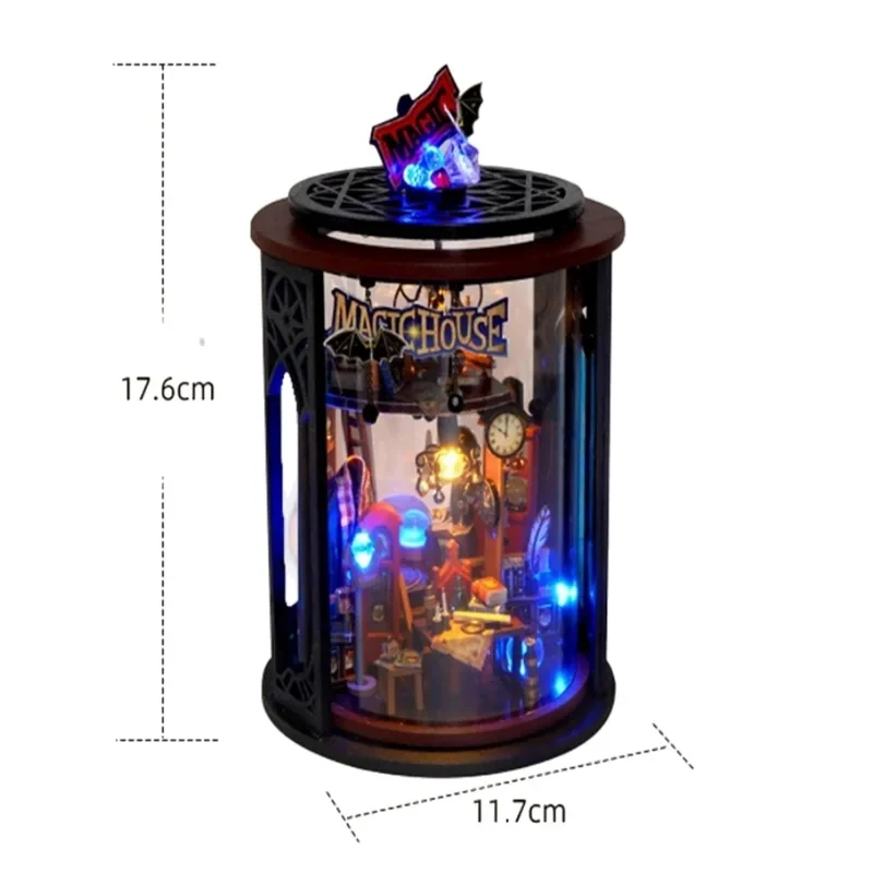 Diy Ball doll house Miniature house kit Case Dream Bottle Series Assembly Model Handmade Toys Creative Birthday Gift Dollhouse
Diy Ball doll house Miniature house kit Case Dream Bottle Series Assembly Model Handmade Toys Creative Birthday Gift Dollhouse