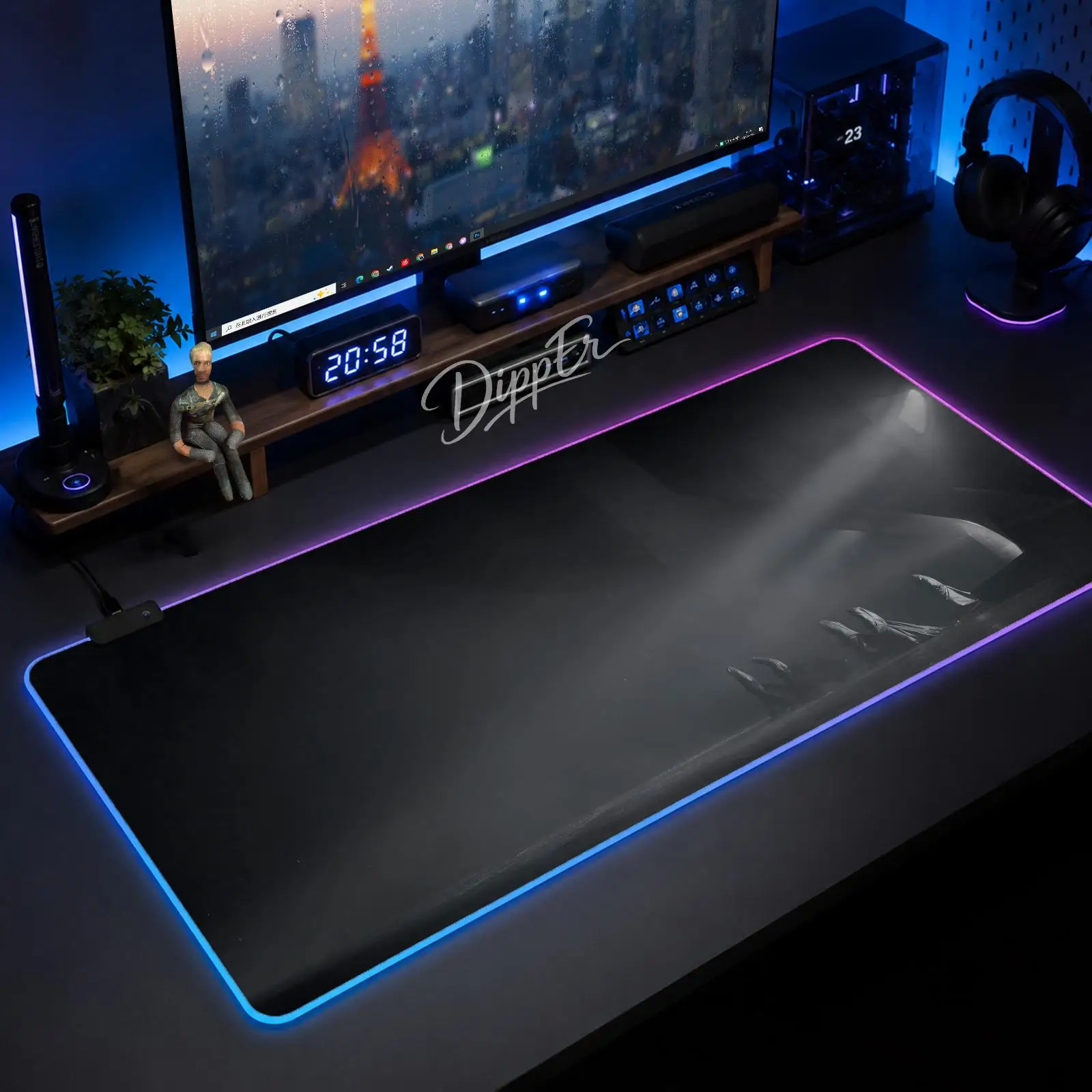 A-Dune Mouse Pad Large Size LED Glowing Table Pad XXL Gaming Non-slip Rubber Mat With Backlight
A-Dune Mouse Pad Large Size LED Glowing Table Pad XXL Gaming Non-slip Rubber Mat With Backlight