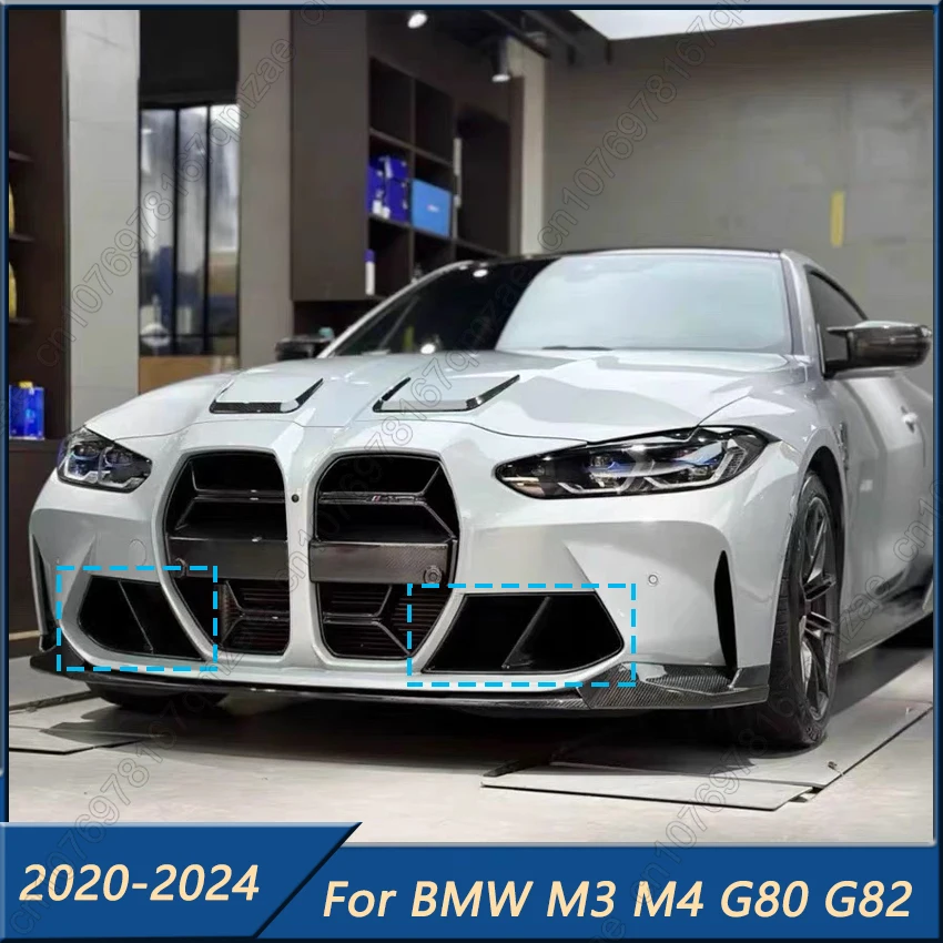 Car Front Bumper Side Air Vent Trim For BMW M3 M4 G80 G82 G83 2020-2024 MP Style Fog Light Lamp Hood Intake Frame Cover Grille
Car Front Bumper Side Air Vent Trim For BMW M3 M4 G80 G82 G83 2020-2024 MP Style Fog Light Lamp Hood Intake Frame Cover Grille
