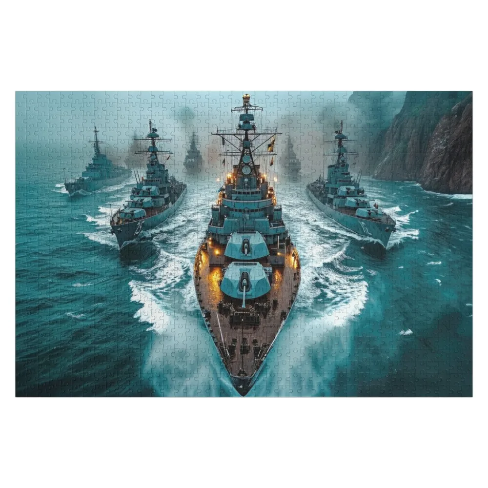 Warships in Formation Along the Coast - Military Jigsaw Puzzle Children Personalised Custom Photo Puzzle
Warships in Formation Along the Coast - Military Jigsaw Puzzle Children Personalised Custom Photo Puzzle