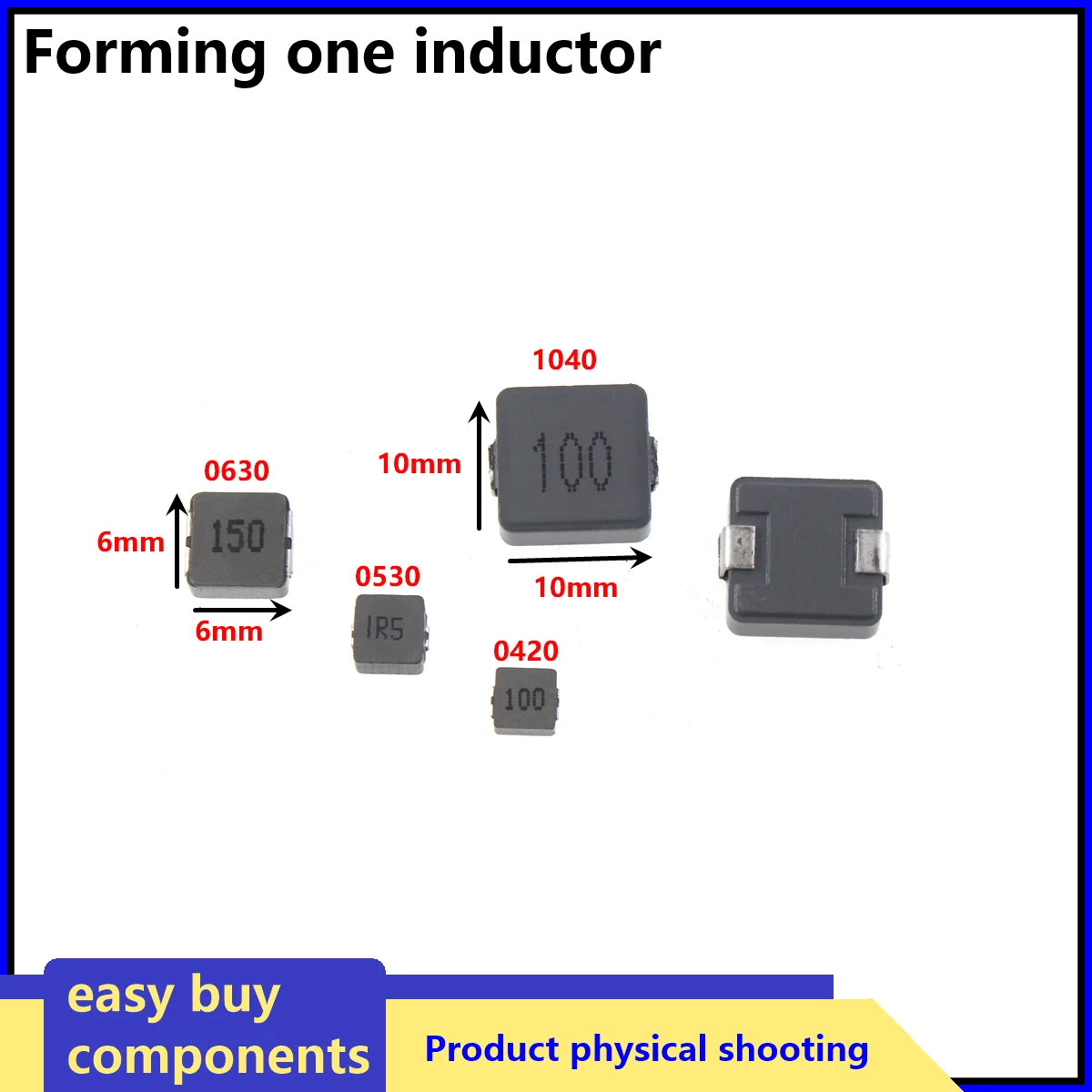 10/5PCS Monolithic Monolithic inductors 0420 0530 0630 0650 1040 2.2 3.3 47 6.8 10UH 1UH 2.2UH 3.3UH 22UH 33UH 4.7UH
10/5PCS Monolithic Monolithic inductors 0420 0530 0630 0650 1040 2.2 3.3 47 6.8 10UH 1UH 2.2UH 3.3UH 22UH 33UH 4.7UH