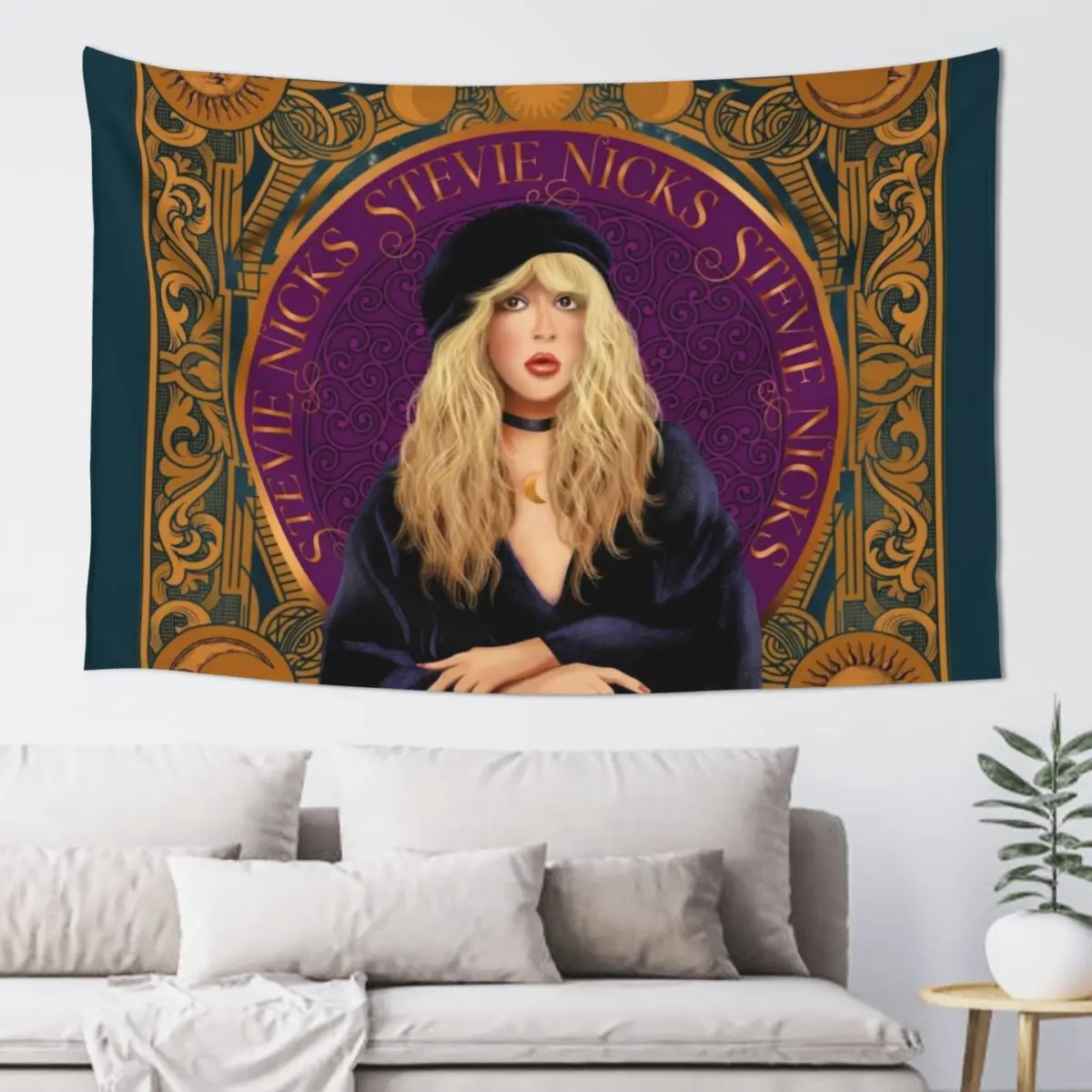 Stevie Nicks Celestial Tarot High Priestess Tapestry House Decor Wall Coverings Wall Tapestries Tapestry
Stevie Nicks Celestial Tarot High Priestess Tapestry House Decor Wall Coverings Wall Tapestries Tapestry
