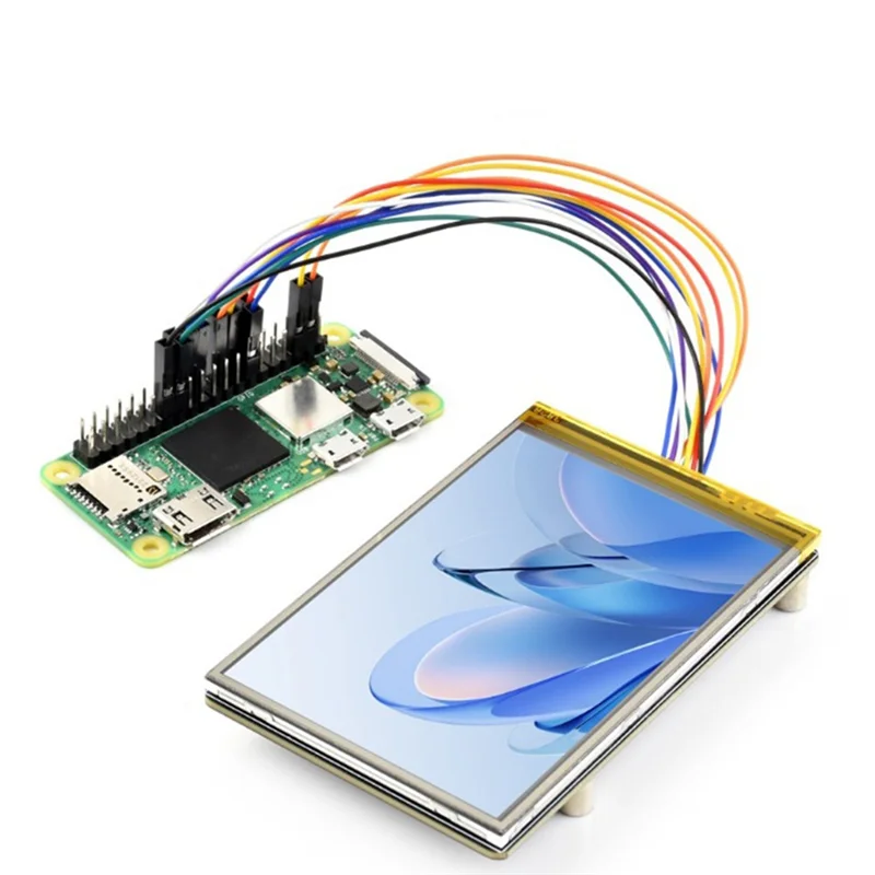 Изысканный 3,5-дюймовый сенсорный дисплей, 320X480 пикселей, IPS-панель, цветной интерфейс SPI 262K для Raspberry Pi
Изысканный 3,5-дюймовый сенсорный дисплей, 320X480 пикселей, IPS-панель, цветной интерфейс SPI 262K для Raspberry Pi