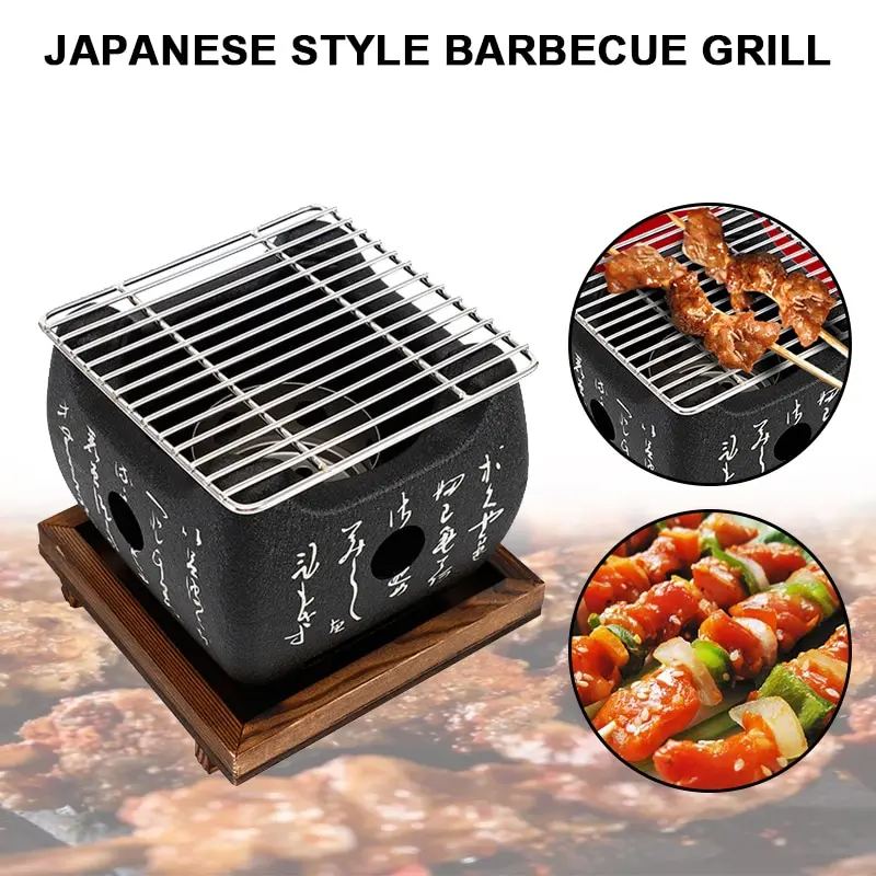SYW-Japanese BBQ Grill Charcoal Barbecue Grills Aluminium Alloy Indoor Outdoor BBQ Grill Pan Barbecue Stove
SYW-Japanese BBQ Grill Charcoal Barbecue Grills Aluminium Alloy Indoor Outdoor BBQ Grill Pan Barbecue Stove