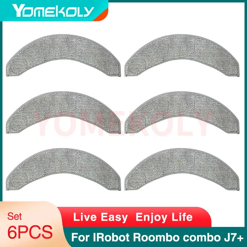 For IRobot Roombo Combo J7+ RFID Series Mopping Cloth Vacuum Cleaner Robot Replacement Accessories Parts Perfect Compatibility
For IRobot Roombo Combo J7+ RFID Series Mopping Cloth Vacuum Cleaner Robot Replacement Accessories Parts Perfect Compatibility