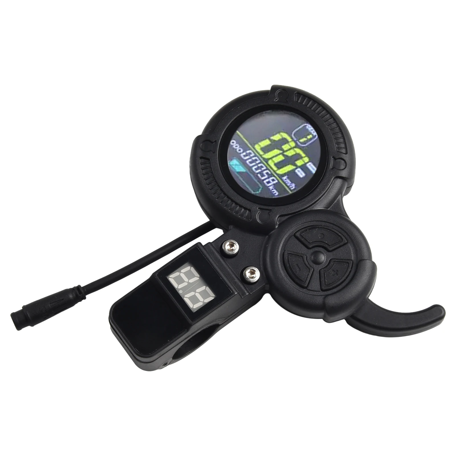 Scooter LCD Display Thumb Throttle For Comfortable Rides Support Voltage Level 24V 36V 48V 52V 60V Weight About 180g
Scooter LCD Display Thumb Throttle For Comfortable Rides Support Voltage Level 24V 36V 48V 52V 60V Weight About 180g