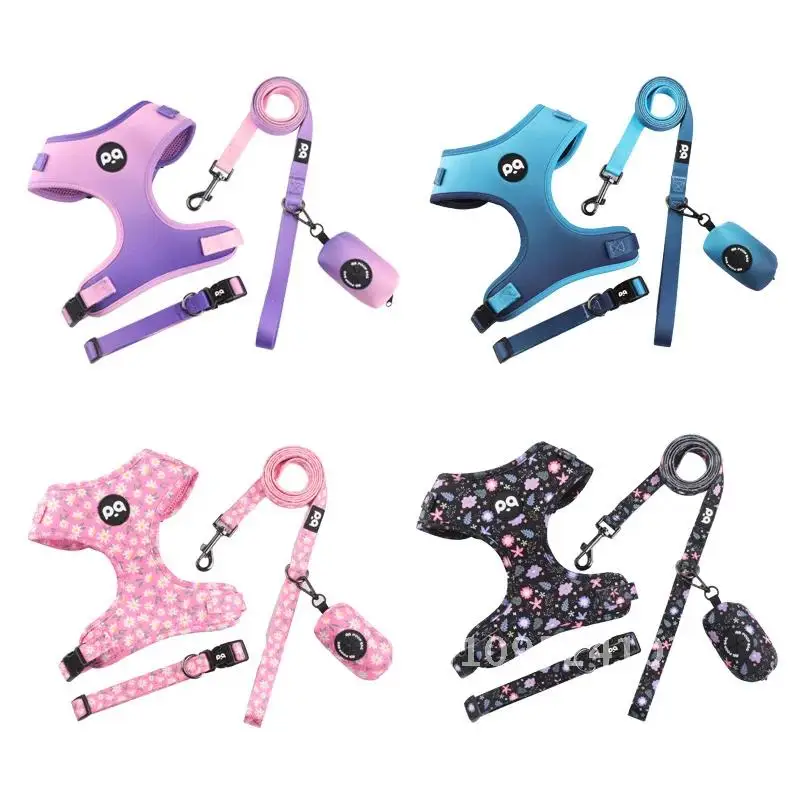 Pet Dog Harness and Leash Set Adjustable Mesh Dog Harness Vest Puppy Lead Leash Cats for Kitten Pet Collar Dogs Walking Small
Pet Dog Harness and Leash Set Adjustable Mesh Dog Harness Vest Puppy Lead Leash Cats for Kitten Pet Collar Dogs Walking Small