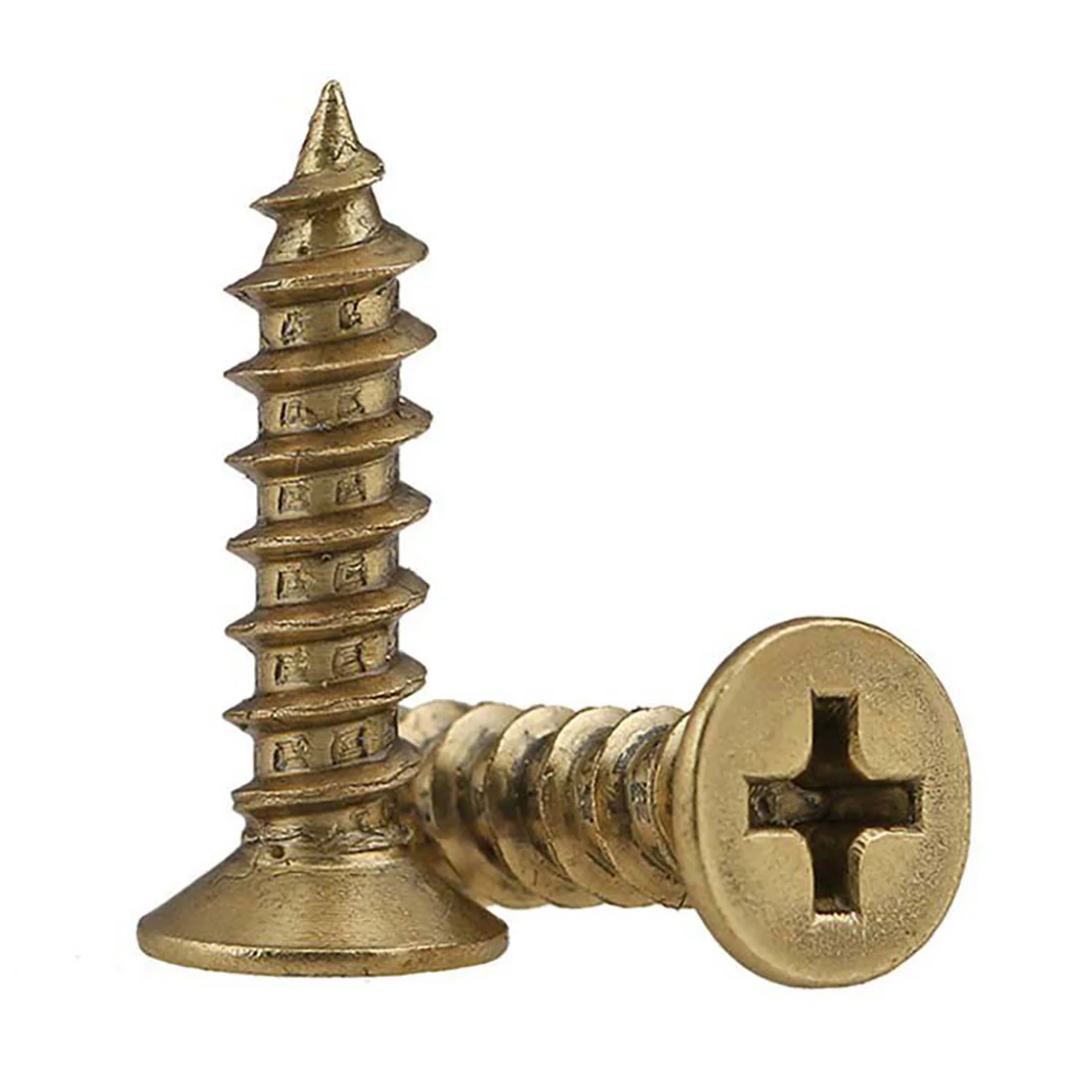 M3 ~ M6 Brass Countersunk Head Tapping Screws Cross Recessed Flat Wood Screw Tapping Wood Screws For Cabinet Fiberboard
M3 ~ M6 Brass Countersunk Head Tapping Screws Cross Recessed Flat Wood Screw Tapping Wood Screws For Cabinet Fiberboard