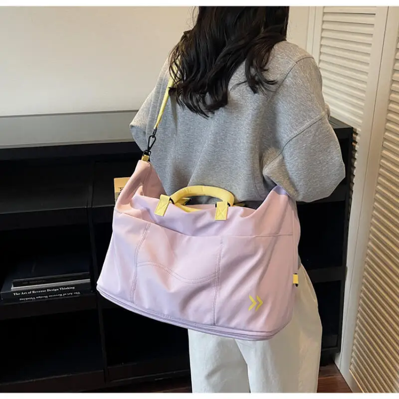 New Large Capacity Sports Bag Dry Wet Separation Travel Bag Hangable Suitcase One Shoulder Crossbody Bag Portable Yoga Bag
New Large Capacity Sports Bag Dry Wet Separation Travel Bag Hangable Suitcase One Shoulder Crossbody Bag Portable Yoga Bag