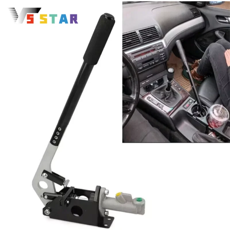 Универсальный алюминиевый регулируемый гидравлический ручной тормоз Drift Hydro E-Brake Racing Long Level Gear, черный HB-1022
Универсальный алюминиевый регулируемый гидравлический ручной тормоз Drift Hydro E-Brake Racing Long Level Gear, черный HB-1022