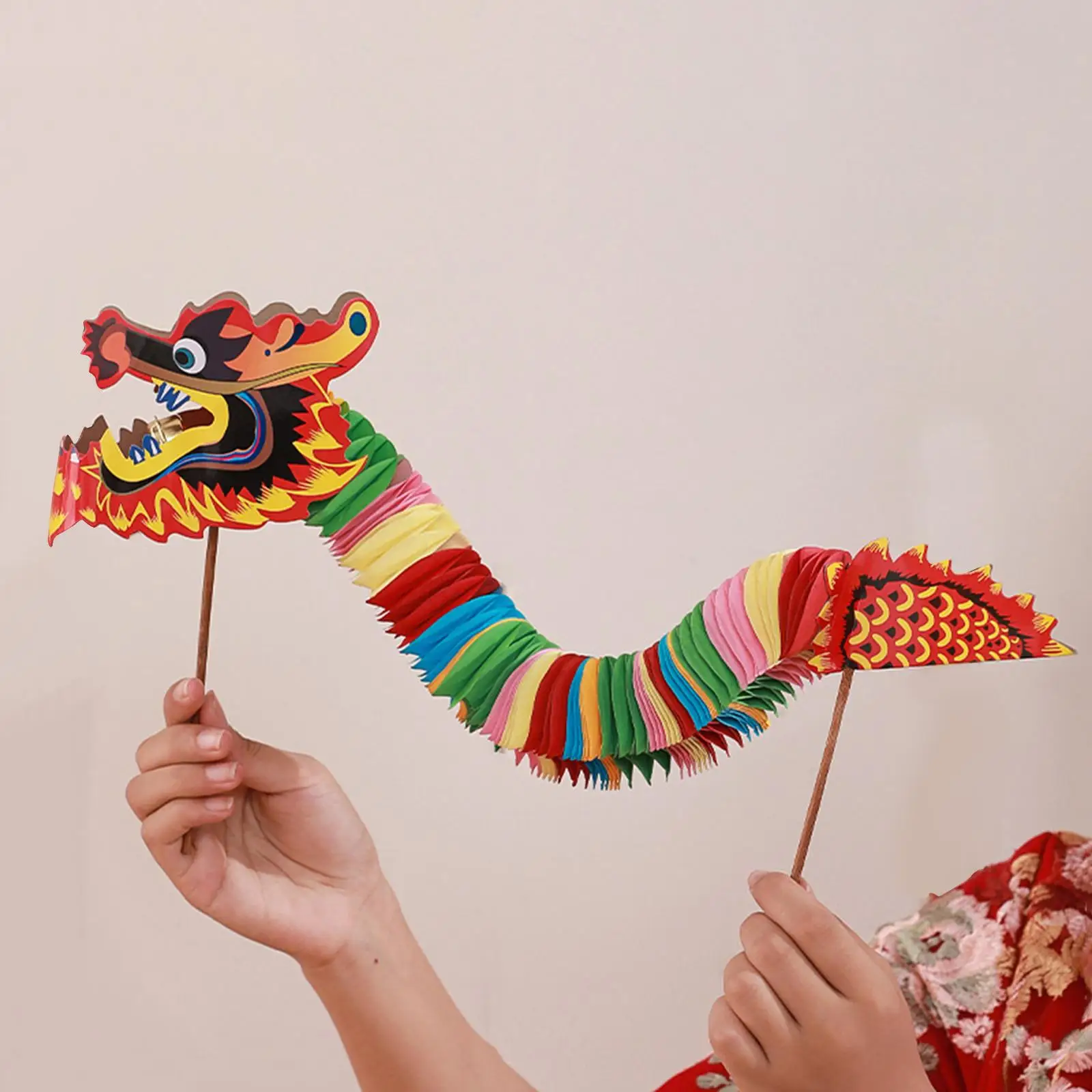 Chinese New Year Paper Dragon Crafts Puppet Set New Year Decoration Ornaments
Chinese New Year Paper Dragon Crafts Puppet Set New Year Decoration Ornaments