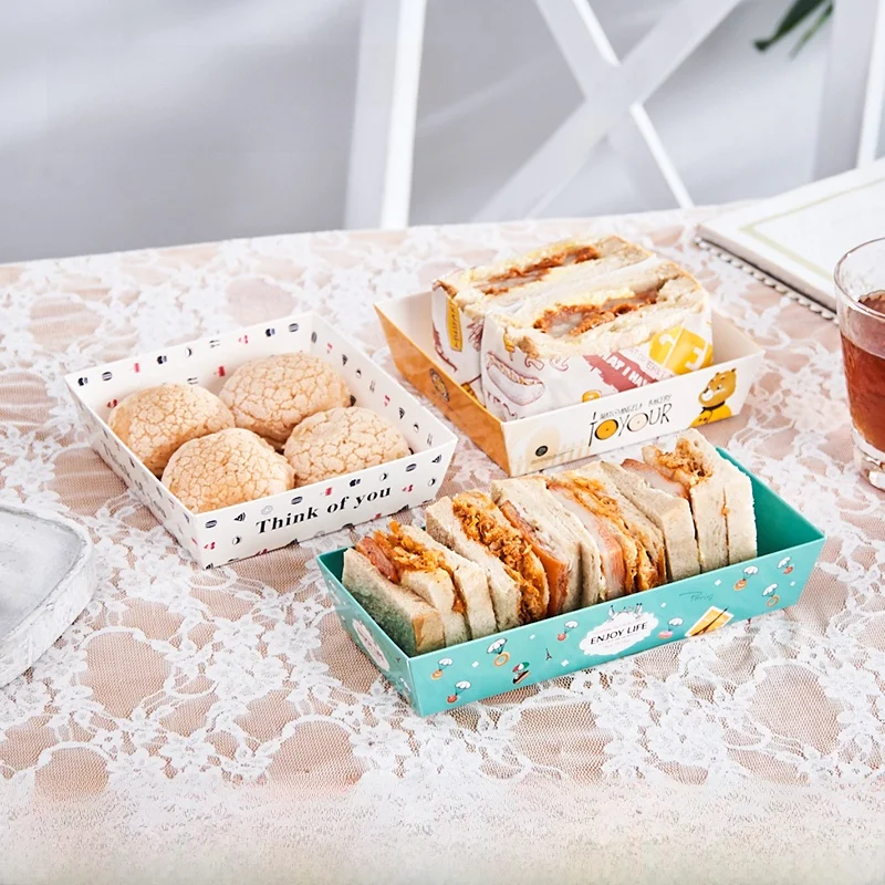 Disposable Pastry Paaging Box Baking Choux Paste Towel Roll Filling Cake Western Pastries Box Sandwich Paaging Box
Disposable Pastry Paaging Box Baking Choux Paste Towel Roll Filling Cake Western Pastries Box Sandwich Paaging Box
