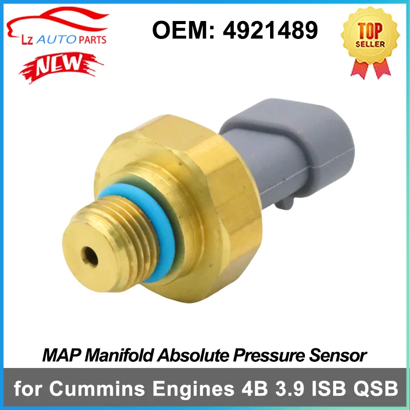 MAP Manifold Absolute Pressure Sensor 4921489 3080408 for Cummins Engines 4B 3.9 ISB QSB 050603
MAP Manifold Absolute Pressure Sensor 4921489 3080408 for Cummins Engines 4B 3.9 ISB QSB 050603