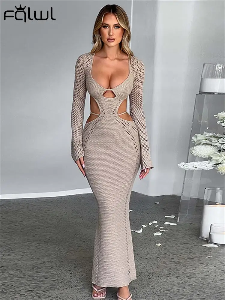 Habbris Khaki Sexy Hollow Out Long Dress Party Evening For Women 2023 Fall Winter Long Sleeve Knitted Strapless Maxi Dress Club
Habbris Khaki Sexy Hollow Out Long Dress Party Evening For Women 2023 Fall Winter Long Sleeve Knitted Strapless Maxi Dress Club