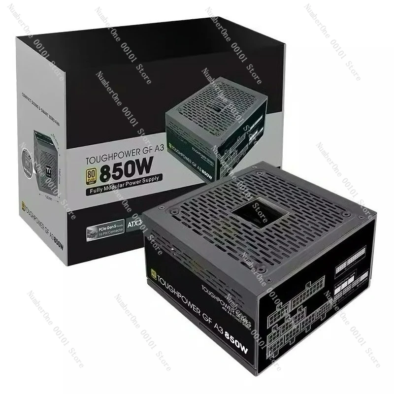 Хост-блок питания настольного компьютера, номинальный мощностью 850 Вт, полный модуль, золотой блок питания для игр ATX3.0 PCIE5.0
Хост-блок питания настольного компьютера, номинальный мощностью 850 Вт, полный модуль, золотой блок питания для игр ATX3.0 PCIE5.0