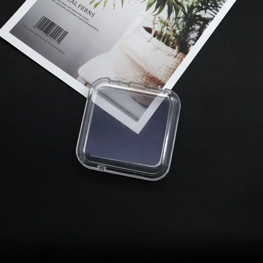 Классический квадратный компактный прозрачный пластиковый ящик для хранения ювелирных изделий для организации ювелирных изделий, аксессуары 74x74 мм
Классический квадратный компактный прозрачный пластиковый ящик для хранения ювелирных изделий для организации ювелирных изделий, аксессуары 74x74 мм