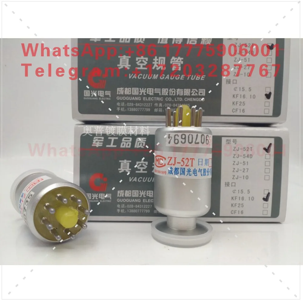 Vacuum gauge ZJ-52T/KF16.10 Resistance gauge ZJ-54DKF16.10 Thermocouple gauge
Vacuum gauge ZJ-52T/KF16.10 Resistance gauge ZJ-54DKF16.10 Thermocouple gauge