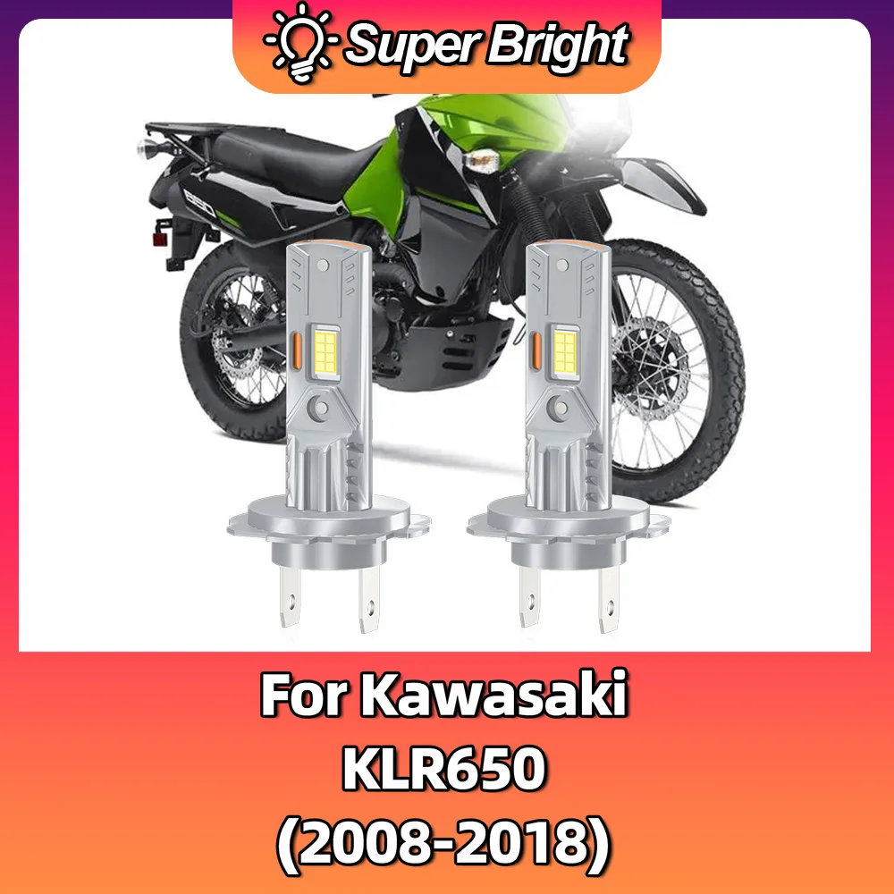 2PCS Auto Led Headlight Light Bulb LED Headlight Mini 30000LM 6000K Cool White For Kawasaki KLR650 (2008-2018) Fog lights Lamp
2PCS Auto Led Headlight Light Bulb LED Headlight Mini 30000LM 6000K Cool White For Kawasaki KLR650 (2008-2018) Fog lights Lamp