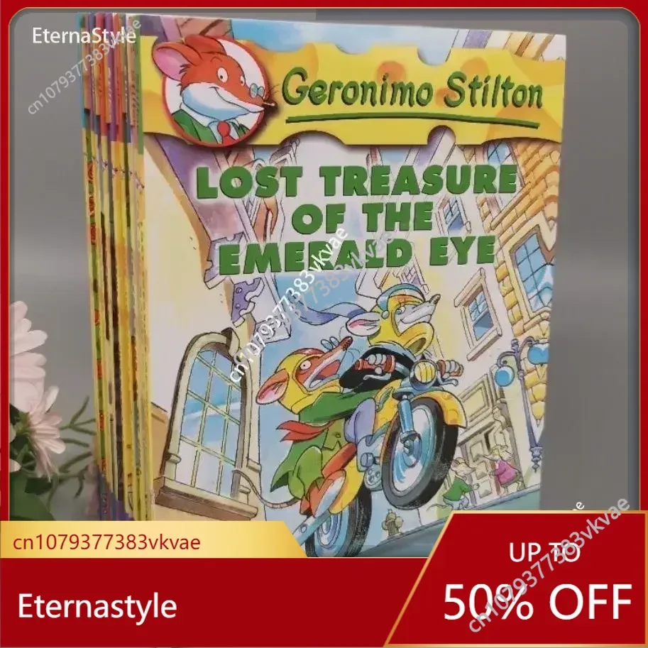 Mouse Reporter Books 1-10 Geronimo Stilton English Chapter Bridge Comic Books Children's Stories Picture BooksBooks
Mouse Reporter Books 1-10 Geronimo Stilton English Chapter Bridge Comic Books Children's Stories Picture BooksBooks