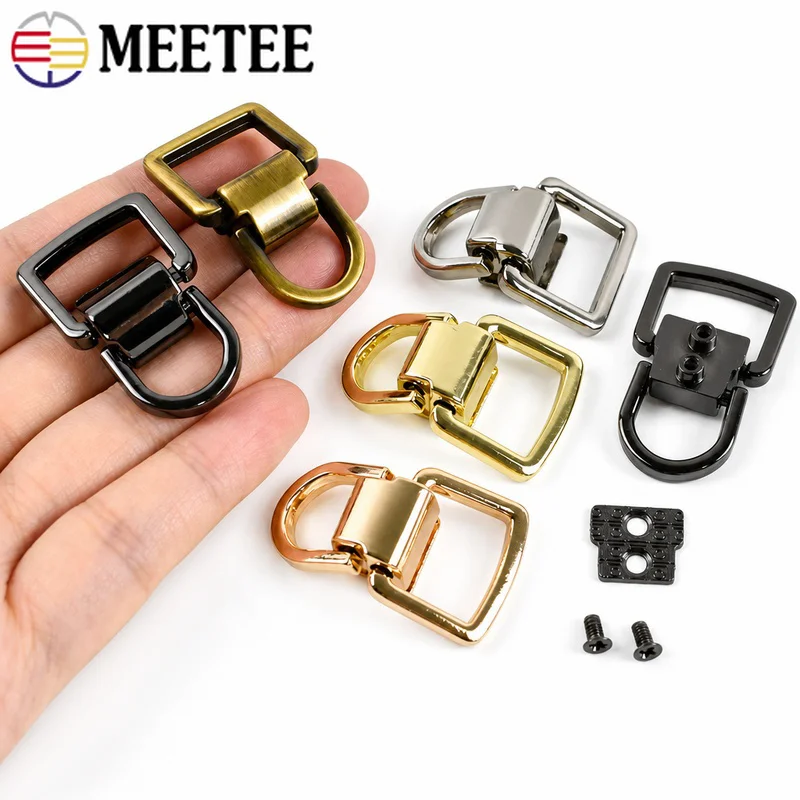 5-20Pcs Meetee 16mm Metal Bag Strap Connect Buckles D Ring Swivel Clasp for Handbag Purse Clips Hook DIY Leather Craft Accessory
5-20Pcs Meetee 16mm Metal Bag Strap Connect Buckles D Ring Swivel Clasp for Handbag Purse Clips Hook DIY Leather Craft Accessory