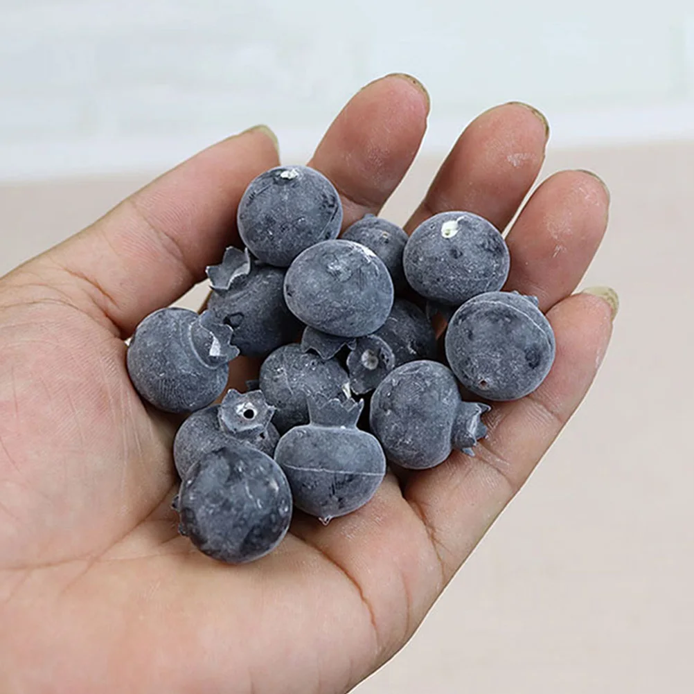 100pcs Artificial Fruits Decorative Foams Blueberries Lifelike Fruit Adornment Simulation Model Foam FruitDecoration Scene
100pcs Artificial Fruits Decorative Foams Blueberries Lifelike Fruit Adornment Simulation Model Foam FruitDecoration Scene