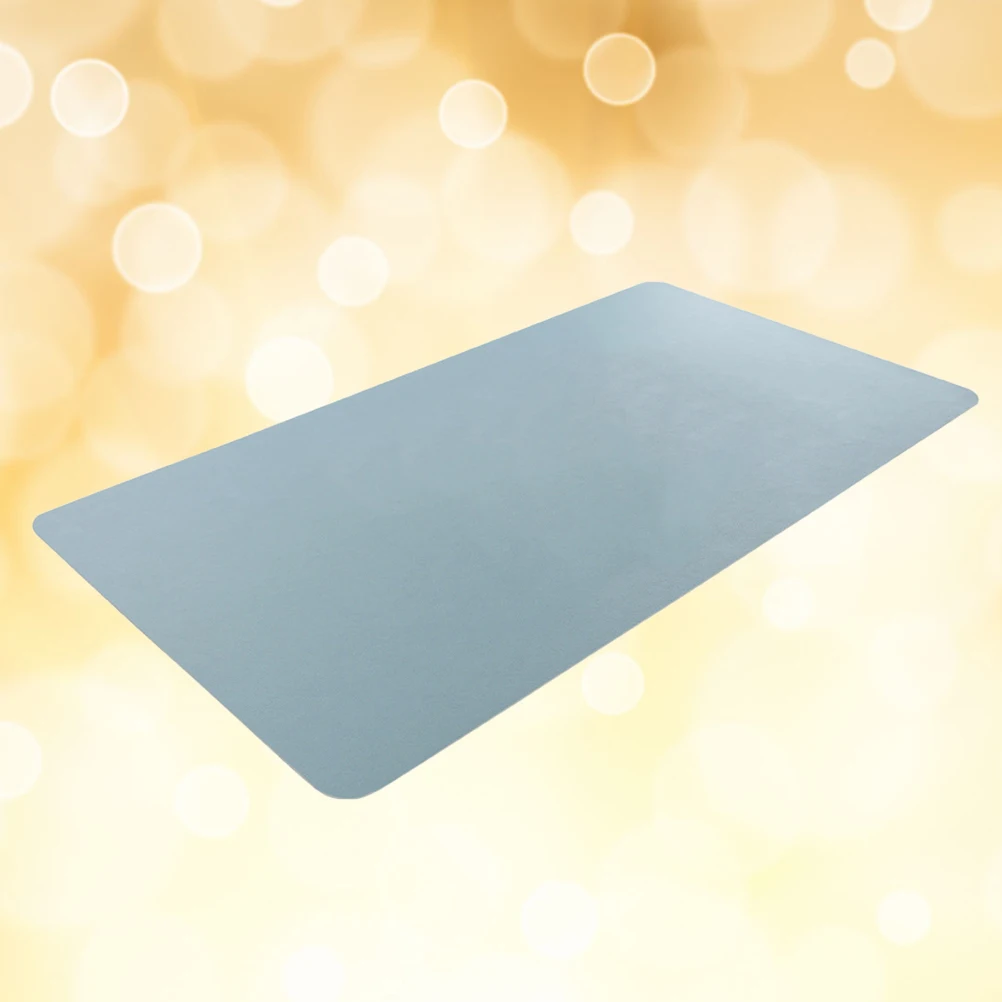 Pu Desk Pad Sky Silver Double-Sided Waterproof Computer Keyboard Pad Non- Writing
Pu Desk Pad Sky Silver Double-Sided Waterproof Computer Keyboard Pad Non- Writing