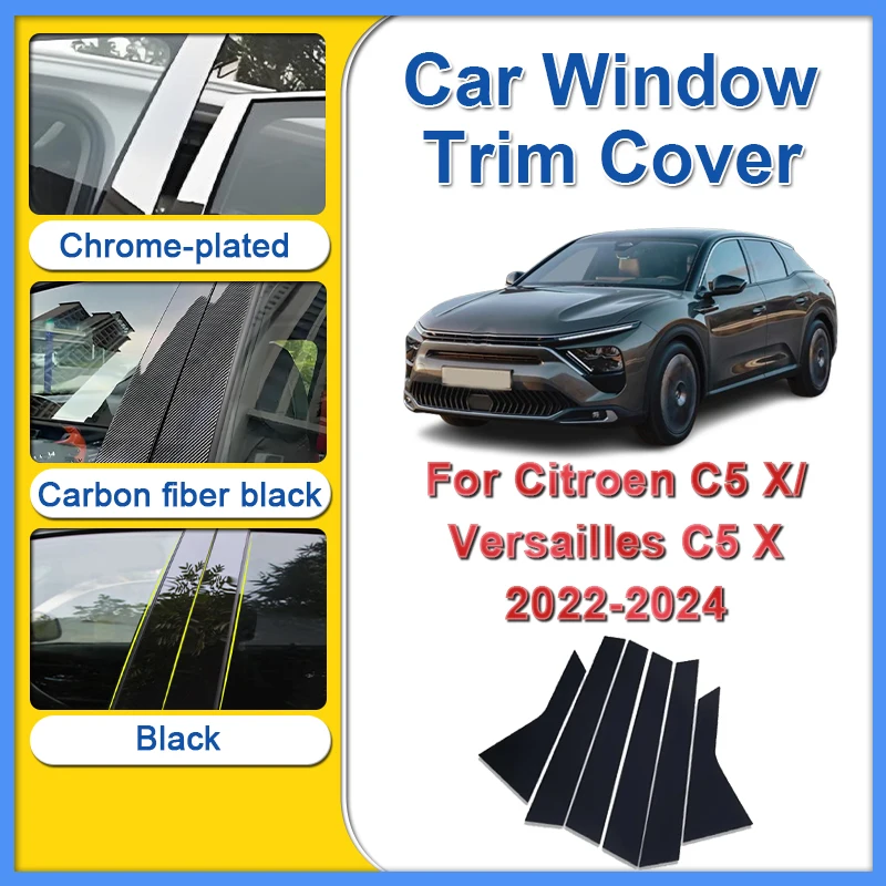 Car Window Trim Cover For Citroen C5x Accessories C5 X 2022 2023 2024 Center Pillar Sticker B C Pillar Film Protective Tools
Car Window Trim Cover For Citroen C5x Accessories C5 X 2022 2023 2024 Center Pillar Sticker B C Pillar Film Protective Tools