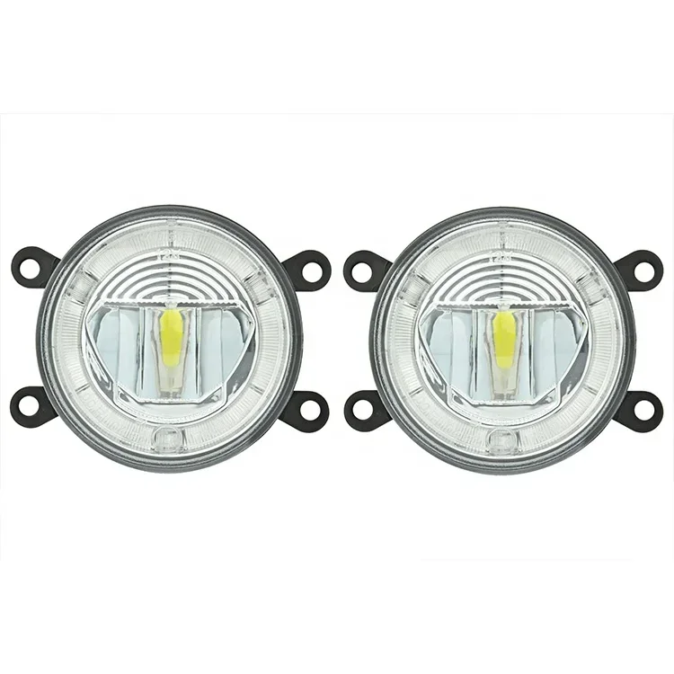 Ailead 12V 90MM LED DRL+FOG Light Daytime Running Lights for Subaru WRX/STI For Land Rover For Ford Fiesta/Focus/Mustang
Ailead 12V 90MM LED DRL+FOG Light Daytime Running Lights for Subaru WRX/STI For Land Rover For Ford Fiesta/Focus/Mustang