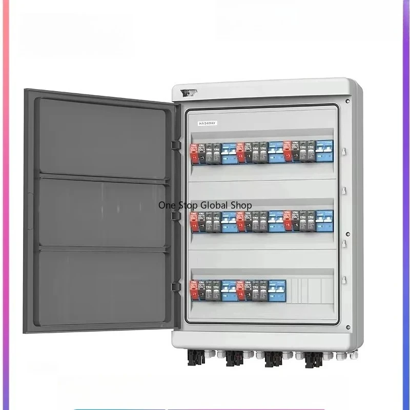 YRO PV Combiner Box 8 In 8 Out Outdoor Solar Distribution Box Plastic Solar Electric System Waterproof Solar PV Array
YRO PV Combiner Box 8 In 8 Out Outdoor Solar Distribution Box Plastic Solar Electric System Waterproof Solar PV Array