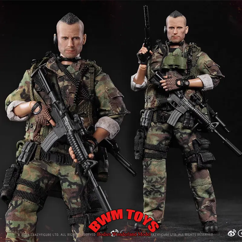 In Stock CFTOYS LW020 1/12 Scale Seal Special Forces Assault Team Vanguard Male Soldier 6inch Action Figure Doll Collection
In Stock CFTOYS LW020 1/12 Scale Seal Special Forces Assault Team Vanguard Male Soldier 6inch Action Figure Doll Collection