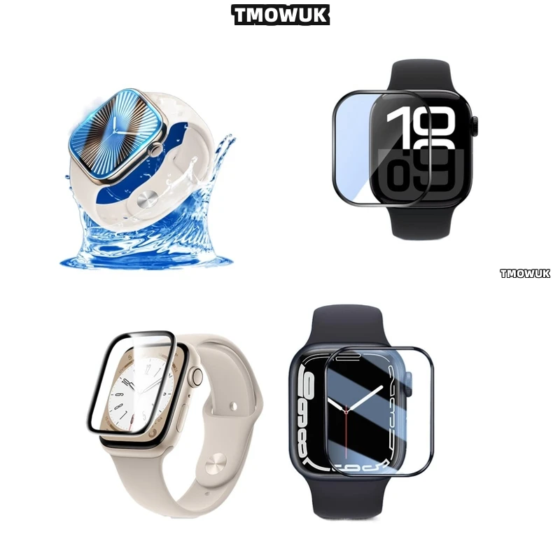 For Apple Watch 1 2 3 4 5 6 7 8 9 10 SE 38 41 45 44 42 49 MM Soft Cover Guard HD Transparency Bubble-Free Film
For Apple Watch 1 2 3 4 5 6 7 8 9 10 SE 38 41 45 44 42 49 MM Soft Cover Guard HD Transparency Bubble-Free Film
