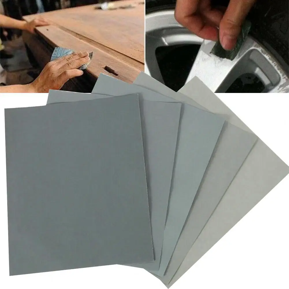 Crumble-free Sandpaper Sandpaper Sheets High-quality Water Sandpaper Set for Car Paint 5pcs Durable Tear-resistant Wet Dry
Crumble-free Sandpaper Sandpaper Sheets High-quality Water Sandpaper Set for Car Paint 5pcs Durable Tear-resistant Wet Dry