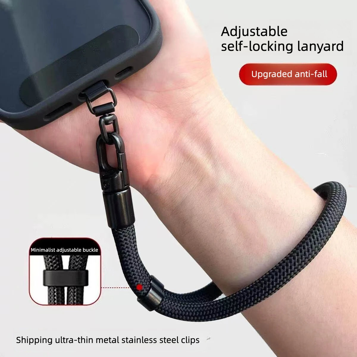2026 upgraded phone lanyard wrist style adjustable short strap for women, high-end phone chain accessory, anti-loss hand strap
2026 upgraded phone lanyard wrist style adjustable short strap for women, high-end phone chain accessory, anti-loss hand strap