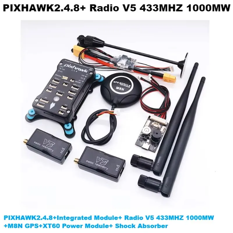 Pixhawk PX4 PIX 2.4.8 32 Bit Flight Controller Autopilot with 4G SD Safety Switch Buzzer PPM I2C RGB RC Quadcopter Ardupilot
Pixhawk PX4 PIX 2.4.8 32 Bit Flight Controller Autopilot with 4G SD Safety Switch Buzzer PPM I2C RGB RC Quadcopter Ardupilot