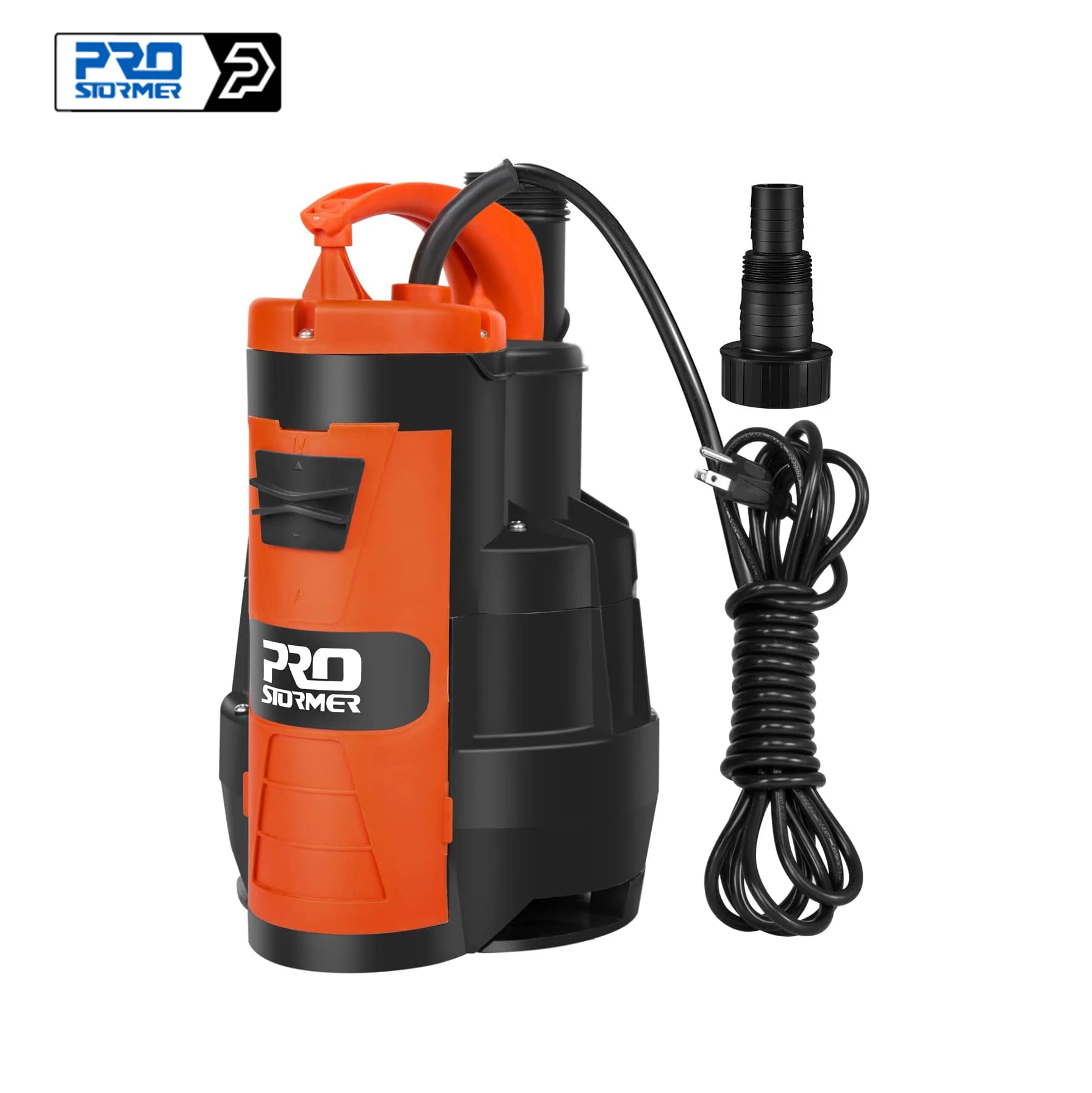 Sump Pump 3500 GPH 1HP Submersible Clean/Dirty Water Pump with Build-in Float Switch for Pool Pond Garden PROSTORMER
Sump Pump 3500 GPH 1HP Submersible Clean/Dirty Water Pump with Build-in Float Switch for Pool Pond Garden PROSTORMER
