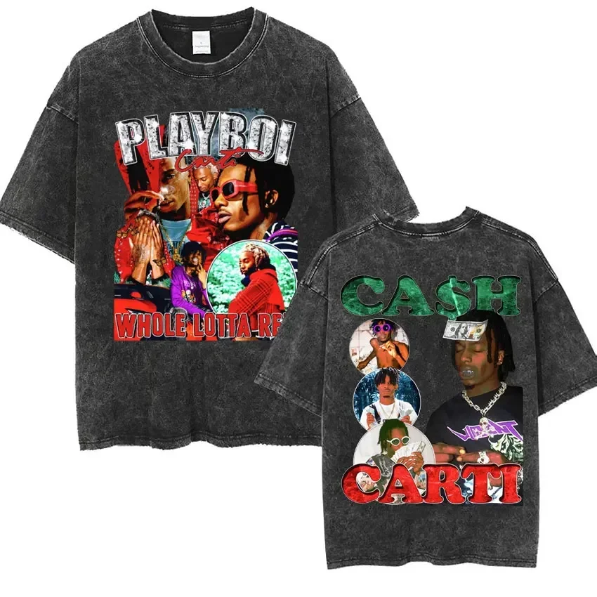 Retro Washed Playboi Carti I AM MUSIC Logo T Shirt Opium Ken Carson Narcissist Tour Antagonist Rap T-shirts Men's Oversized Tees
Retro Washed Playboi Carti I AM MUSIC Logo T Shirt Opium Ken Carson Narcissist Tour Antagonist Rap T-shirts Men's Oversized Tees