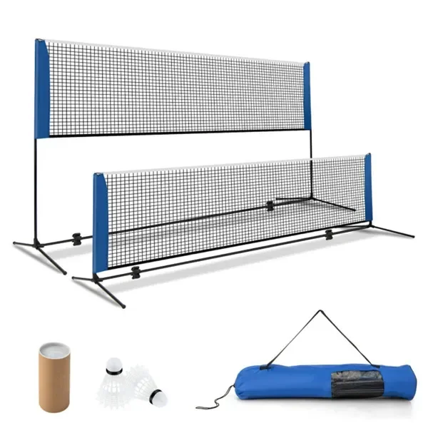 10ft Multi-Sport Net Set - Adjustable Height (33.5'-61'), Badminton/Volleyball/Pickleball/Tennis Use
10ft Multi-Sport Net Set - Adjustable Height (33.5'-61'), Badminton/Volleyball/Pickleball/Tennis Use