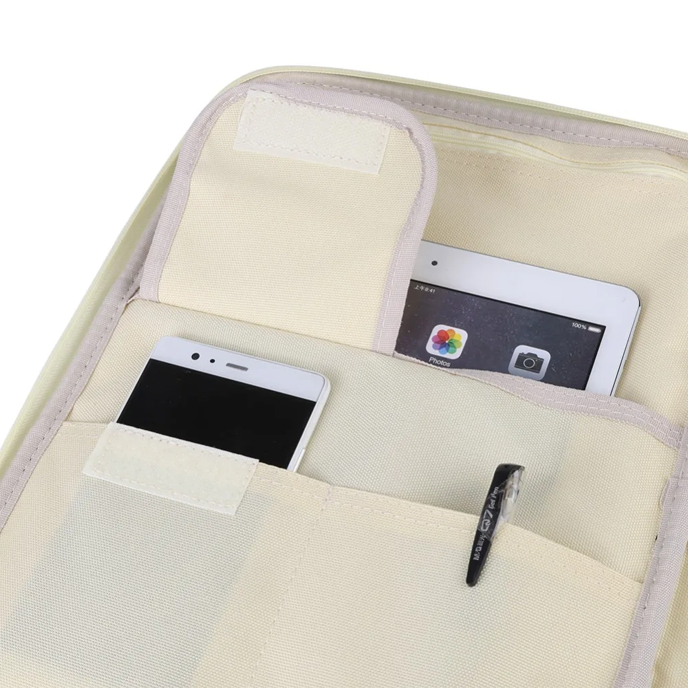 A4 A4 Document Bag Multifunctional 4Types Document Bag Multiple Pockets Zippered Closure Portfolio Organizer
A4 A4 Document Bag Multifunctional 4Types Document Bag Multiple Pockets Zippered Closure Portfolio Organizer