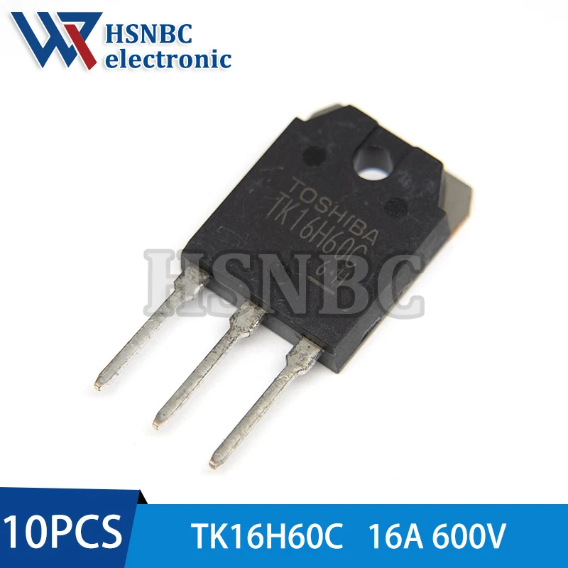 10Pcs/Lot TK16H60C 16H60 TO-3P 16A 600V N-channel Power MOSFET Transistor 100% New Original
10Pcs/Lot TK16H60C 16H60 TO-3P 16A 600V N-channel Power MOSFET Transistor 100% New Original