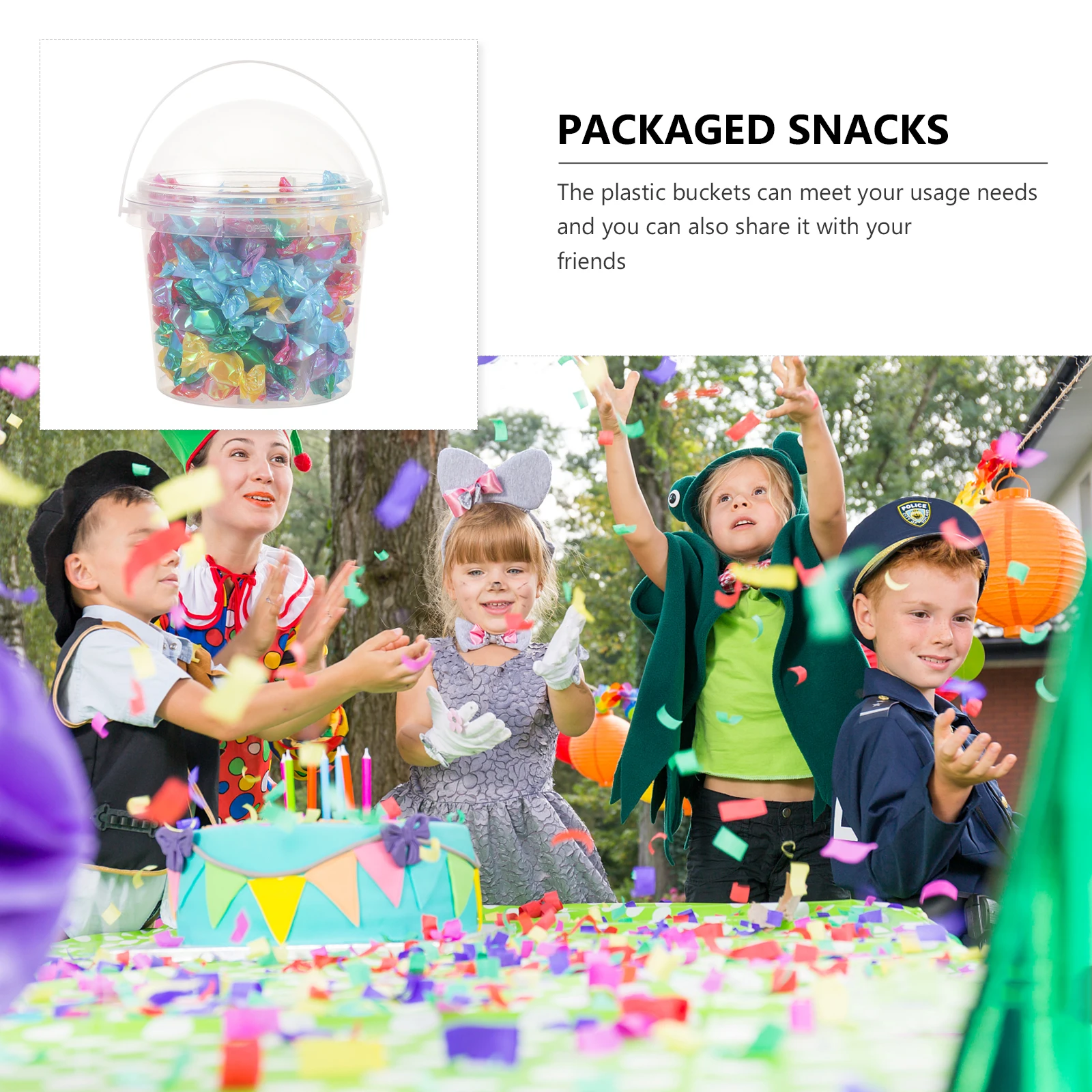 5pcs Plastic Takeout Containers 500ml Popcorn Bucket with Lid for Parties Snacks Store Ice Cream Milk Tea Fruits Cold Drink
5pcs Plastic Takeout Containers 500ml Popcorn Bucket with Lid for Parties Snacks Store Ice Cream Milk Tea Fruits Cold Drink