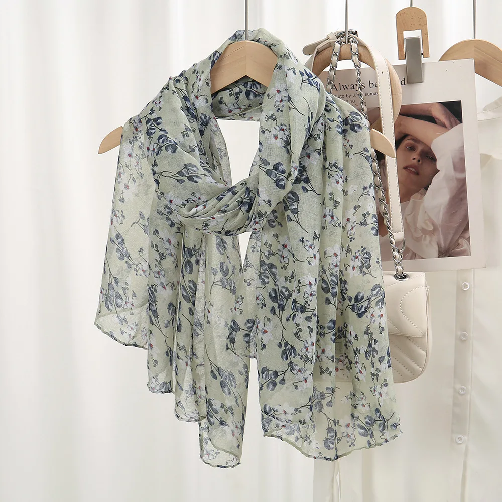 Spring Summer New Bali Yarn Printed Long Scarf for Women Thin Muslim Headscarf Travel Sunscreen Shawl
Spring Summer New Bali Yarn Printed Long Scarf for Women Thin Muslim Headscarf Travel Sunscreen Shawl