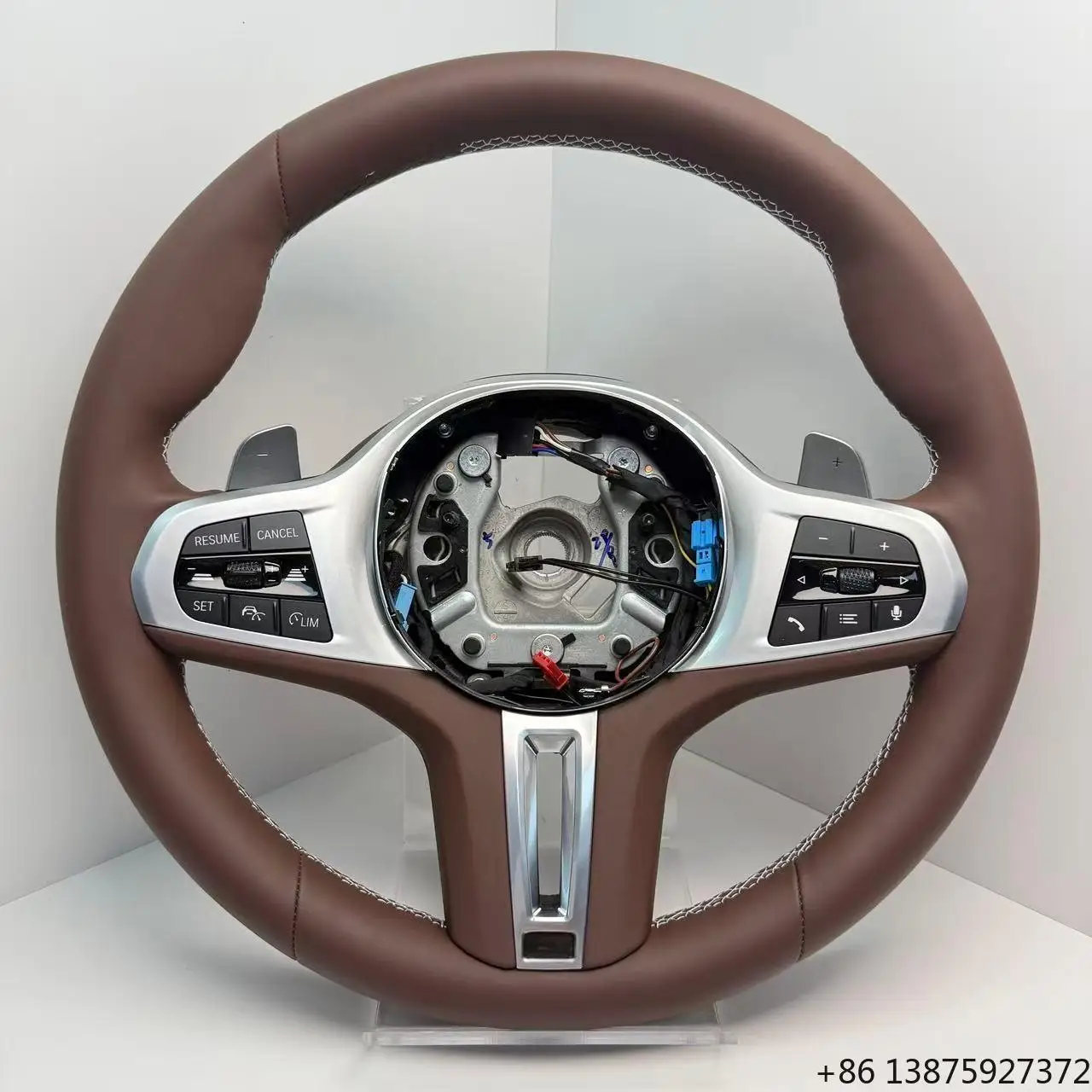 Custom Color Forged Carbon+Leather+LED Sports Steering Wheel 4 Spokes for G Series G20 G21 G22 G23 G26 G27 G30 G42 M3 G80
Custom Color Forged Carbon+Leather+LED Sports Steering Wheel 4 Spokes for G Series G20 G21 G22 G23 G26 G27 G30 G42 M3 G80