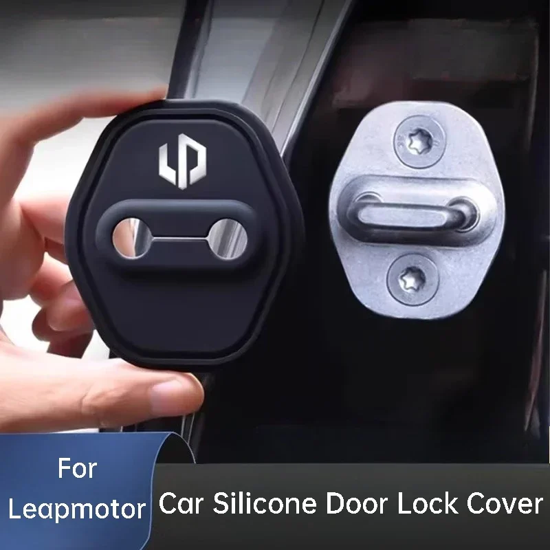 4Pcs Shock-Absorbing Silicone Car Door Lock Cover For Leapmotor C10 C11 C16 C01 B10 B01 T03 Anti Vibration Pad
4Pcs Shock-Absorbing Silicone Car Door Lock Cover For Leapmotor C10 C11 C16 C01 B10 B01 T03 Anti Vibration Pad