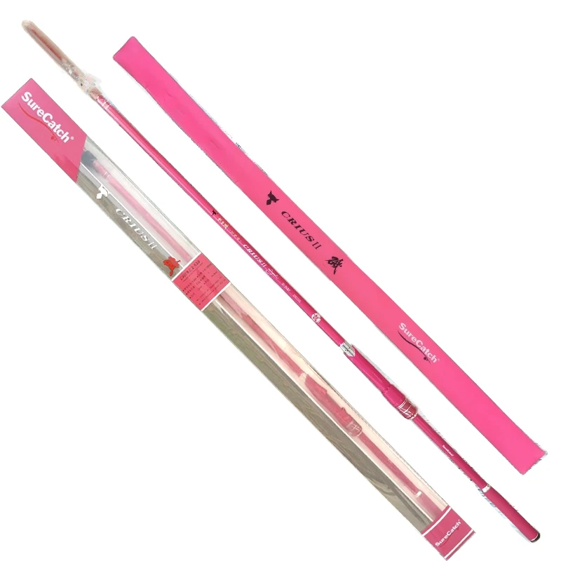 Kreis 2nd Generation Telescopic Carbon Fishing Rod Pink Black Snapper Long-Range Ultra Light Hand Sea Fishing Carp
Kreis 2nd Generation Telescopic Carbon Fishing Rod Pink Black Snapper Long-Range Ultra Light Hand Sea Fishing Carp