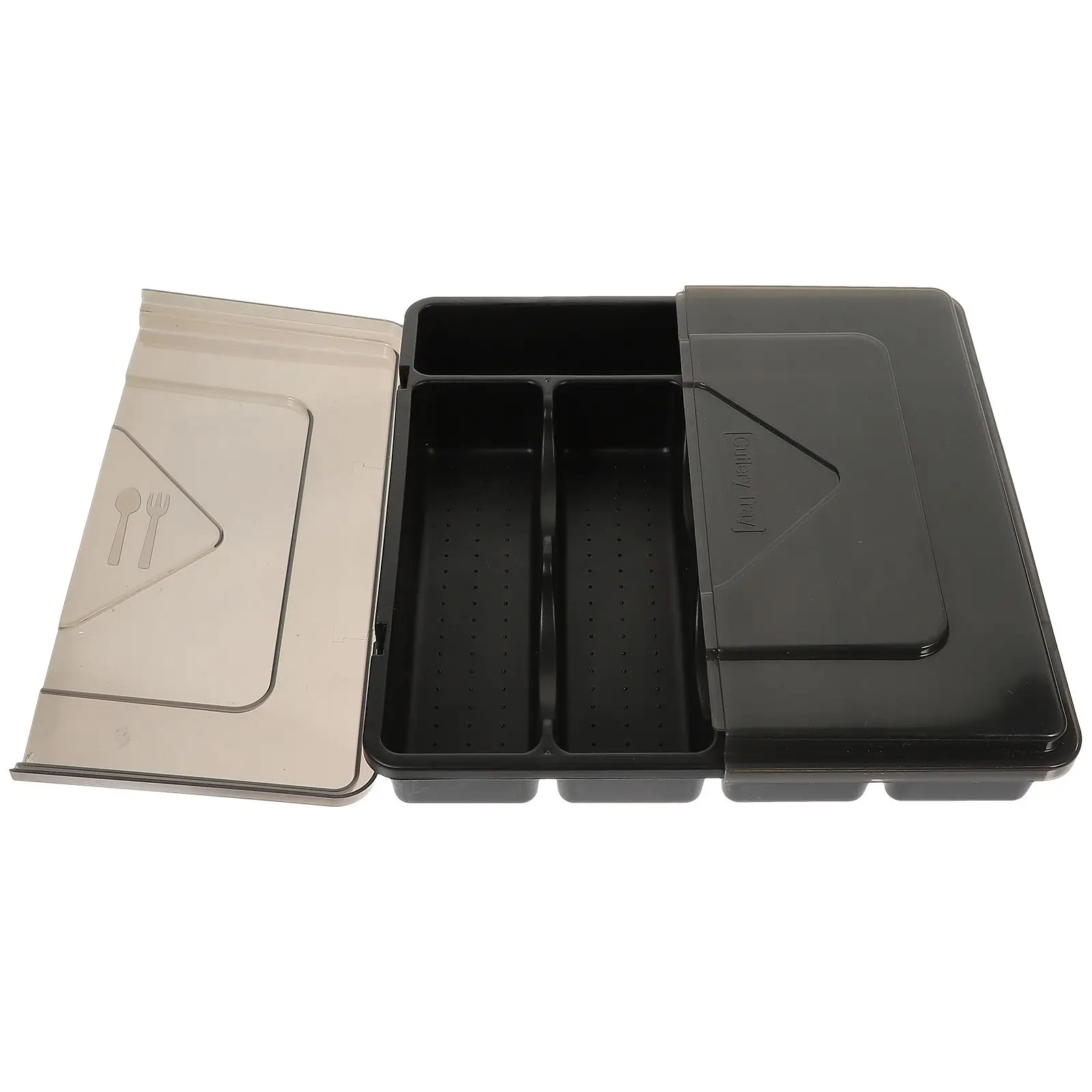 Knife Fork Silverware Drawer ganizer With Lid Storage Box PP Silverware ganizer Lid Kitchen Drawer Utensil Holder Compartment
Knife Fork Silverware Drawer ganizer With Lid Storage Box PP Silverware ganizer Lid Kitchen Drawer Utensil Holder Compartment