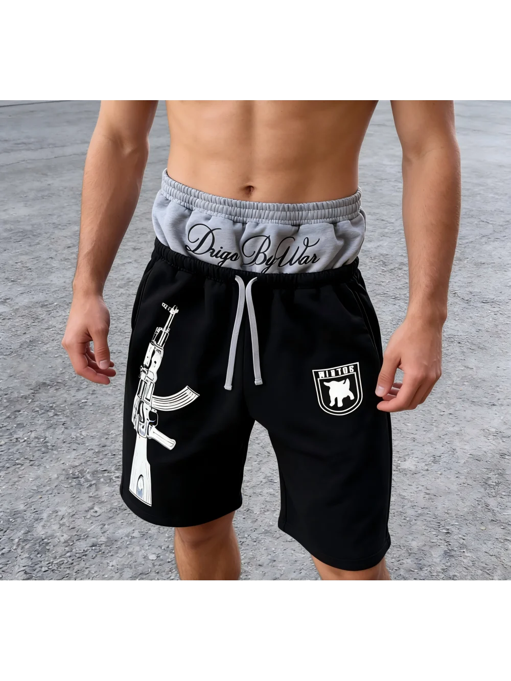 2026 New American Trendy Street Style Printed Fake Two piece Shorts Men's Drawstring Waist Casual Simple Sports Fashion Punk Y2K
2026 New American Trendy Street Style Printed Fake Two piece Shorts Men's Drawstring Waist Casual Simple Sports Fashion Punk Y2K